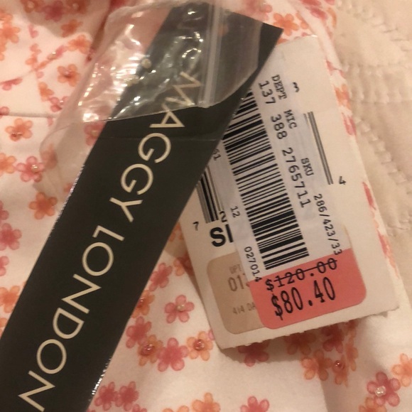 Maggy London Pink V-Neck Sundress - Picture 6 of 7